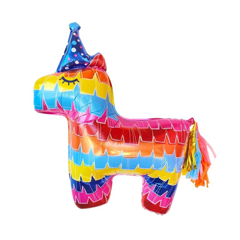 Packed Party 'Pinata Party' 32"H Mylar Balloon With Tassels | Walmart (US)