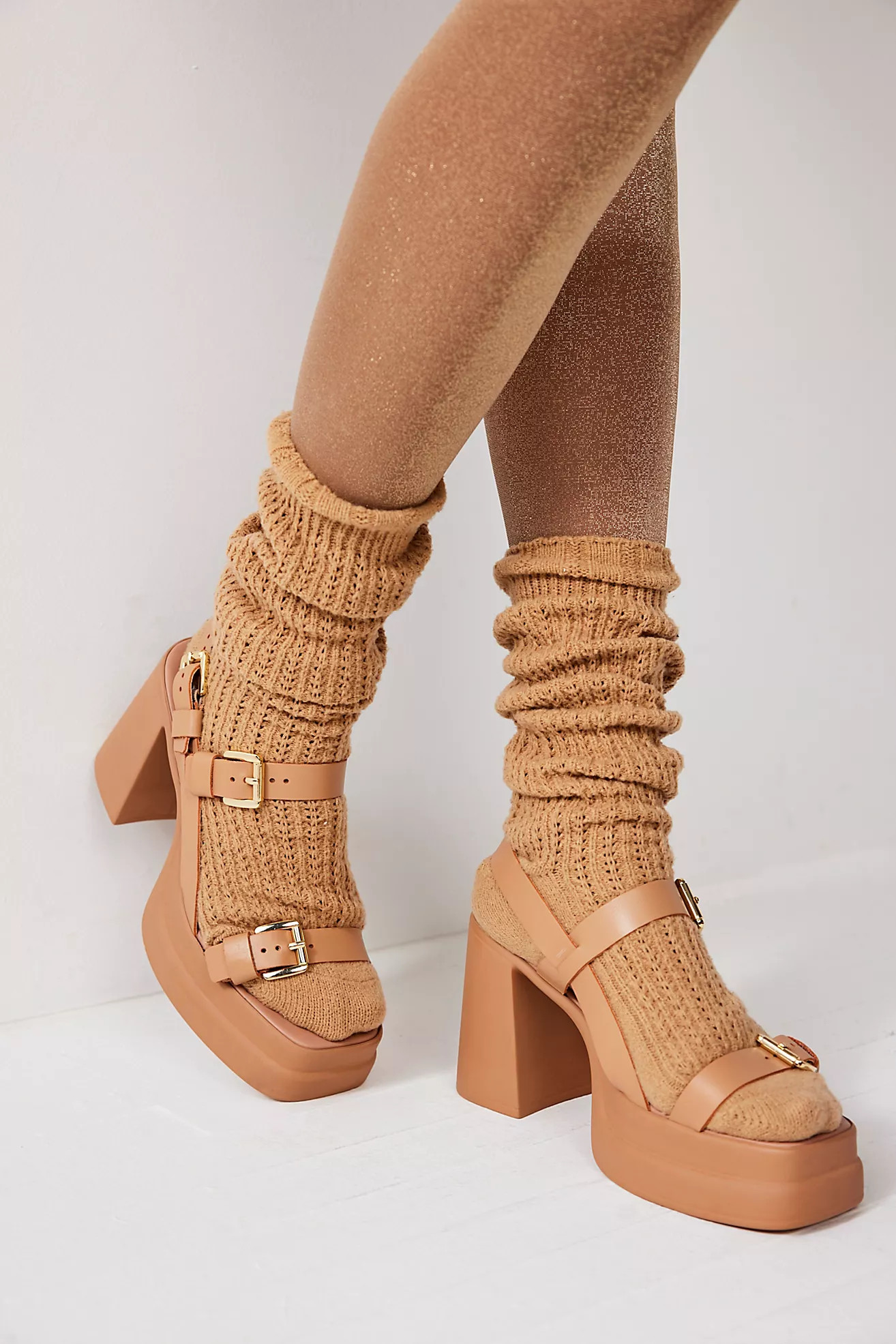 Pamela Double Stack Platform Heels | Free People (Global - UK&FR Excluded)