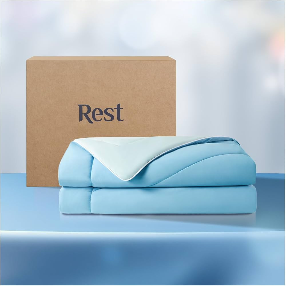 REST® Evercool® Cooling Comforter, Good Housekeeping Award Winner for Hot Sleepers, All-Season ... | Amazon (US)