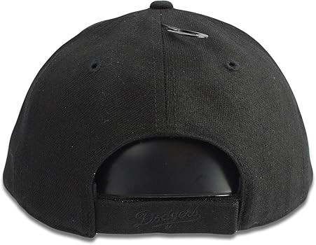 Los Angeles Dodgers Hat MLB Authentic '47 (Forty Seven) Brand MVP Adjustable Black on Black Baseb... | Amazon (US)
