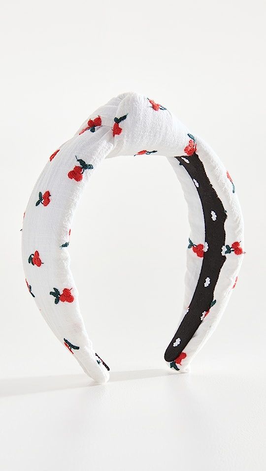 Embroidered Knotted Headband | Shopbop