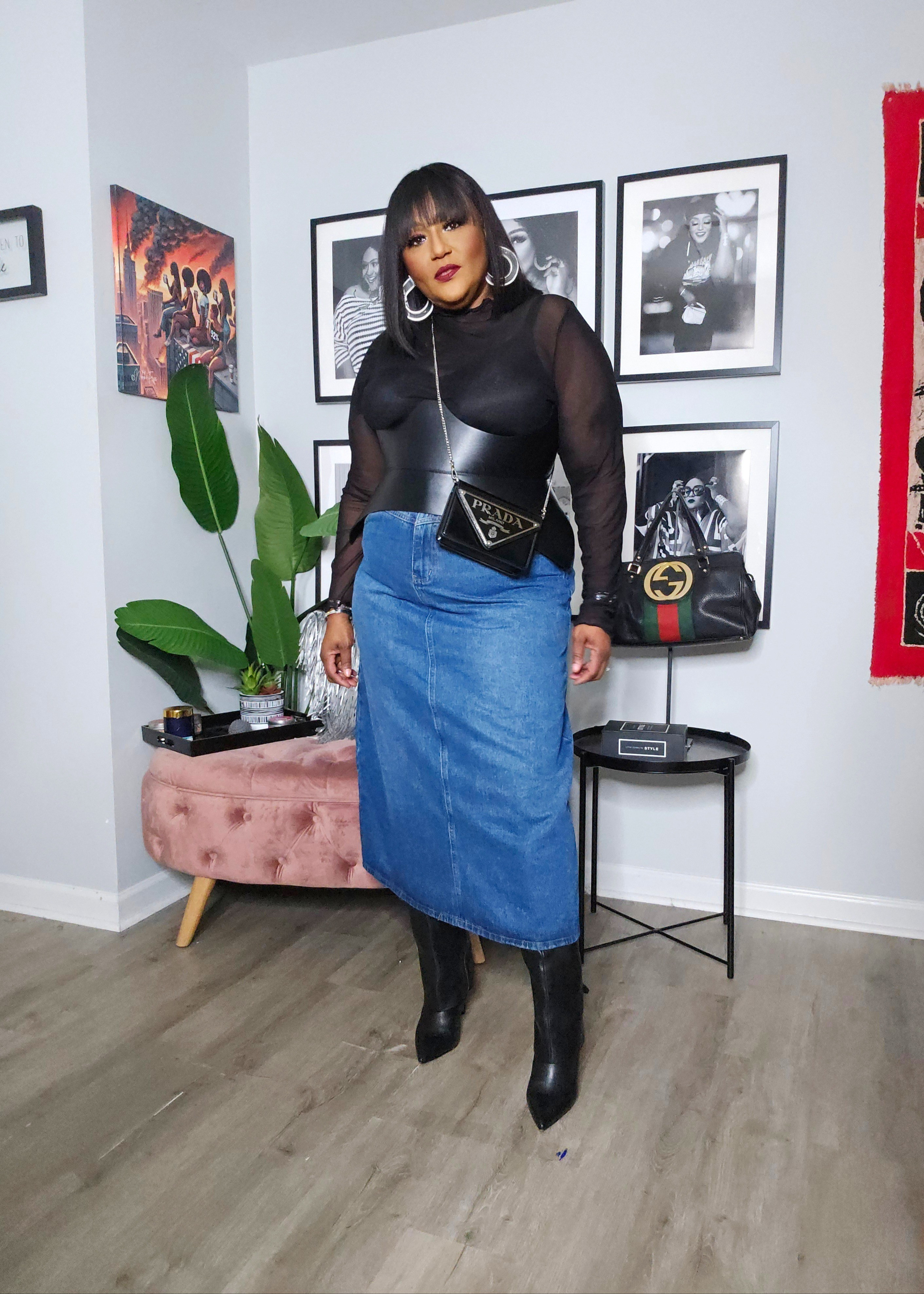 Serving effortless edge and unapologetic sass! This is the perfect example of how to blend boldness with refinement for a head-turning, modern ensemble. #NikkiFreeStyle 

#LTKSaleAlert #LTKPlusSize #LTKStyleTip