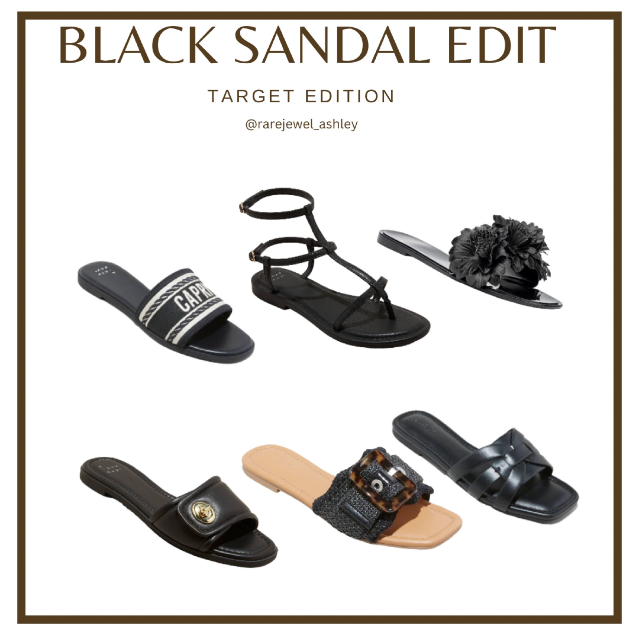 Black Sandal Edit! 

#summer #vacation #vacay #sandals #shoes #trending #styleover30 #styleinspo #shoeinspo

#LTKStyleTip #LTKShoeCrush