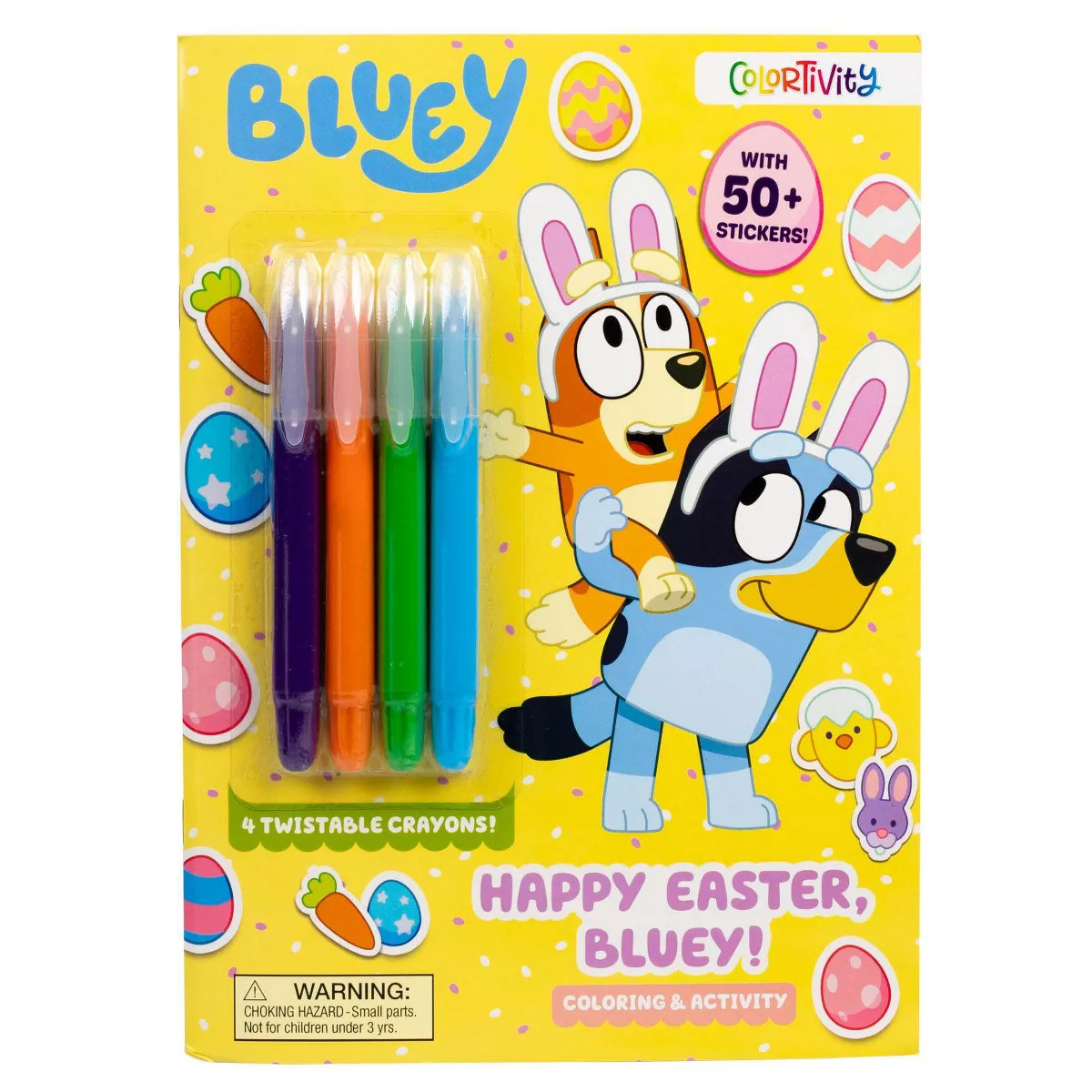 Bluey Colortivity: Happy Easter, Bluey! - (Color & Activity with Twistable Crayons) by  Editors o... | Target