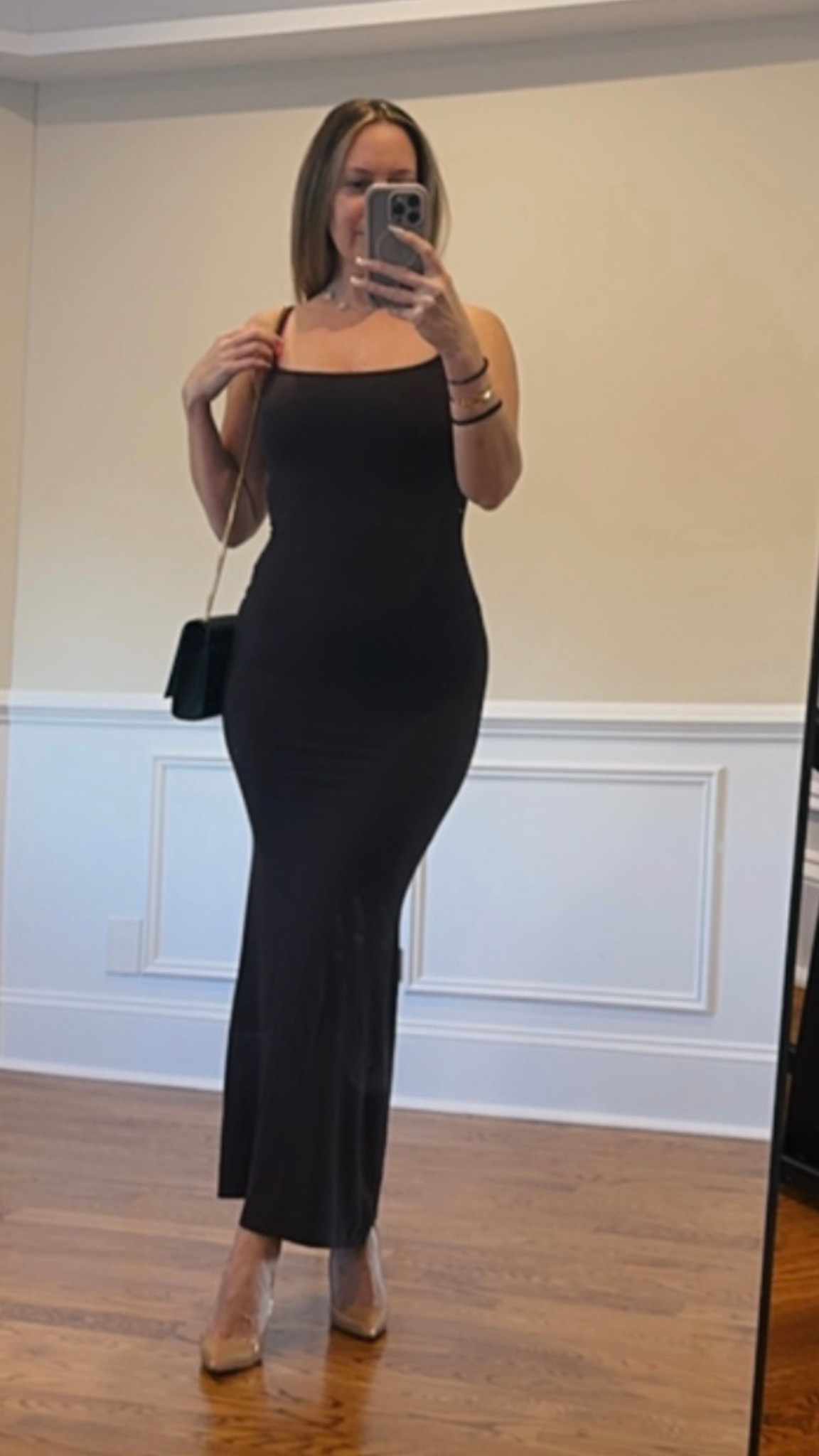 By far my favorite Skims dress - so versatile! Can be dressed up with heels or dressed down with sneakers. So comfortable and flattering.. 

#LTKgrwm #LTKTall #LTKootd