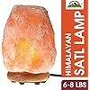 Himalayan Glow Natural Pink Salt Lamp, Crystal Salt Lamp Night Light with (ETL Certified) Brightn... | Amazon (US)