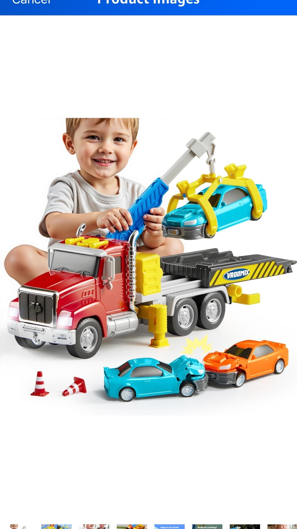 Tow truck toy prime big deal Amazon 

#LTKSaleAlert #LTKKids #LTKBaby