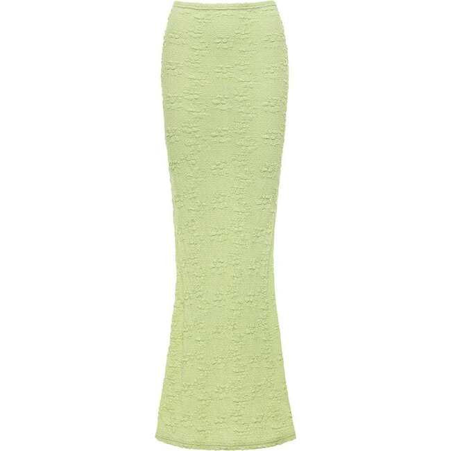 Montce Swim | Natalia Skirt, Avo Floral | Organic Cotton (Green, Size Large) | Maisonette | Maisonette