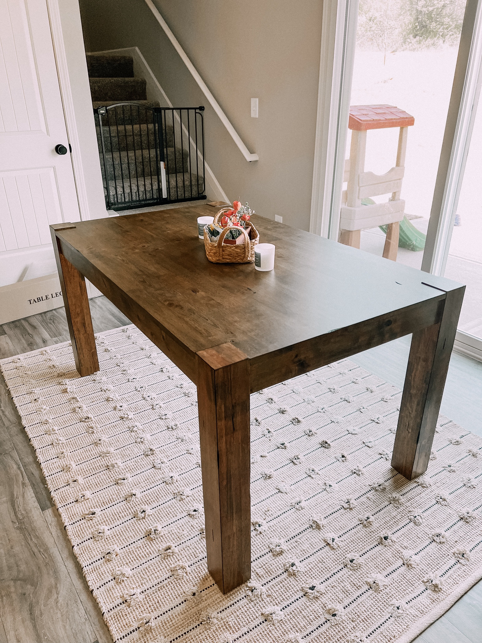 Better Homes & Gardens Dining table! Solid wood less than $300!

#LTKhome