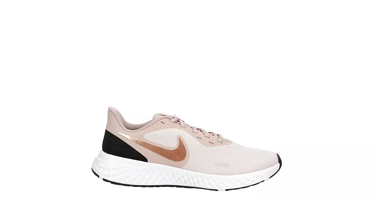 Nike Womens Revolution 5 Running Shoe - Blush | Rack Room Shoes