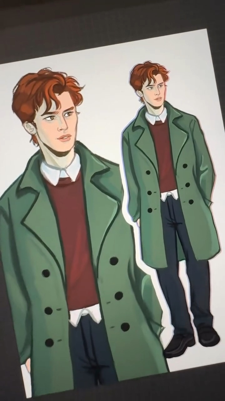 Get in losers we’re drawing Edward Cullen 📢 Episode 2 of redrawing twilight characters for the first time since 2009, I’ll be honest this one took an unexpected turn for me but I don’t hate the result? What do we think? Also let me know who I should draw next! 

#twilight #booktok #characterart #bookstagram #edwardcullen #illustration #bookishartist