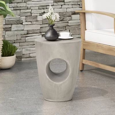 Stone/Concrete Side Table 17 Stories | Wayfair North America