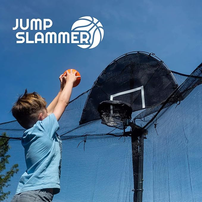 Jump Slammer Trampoline Basketball Hoop | Easy Install | Foam Ball Included | [Lifetime Parts War... | Amazon (US)