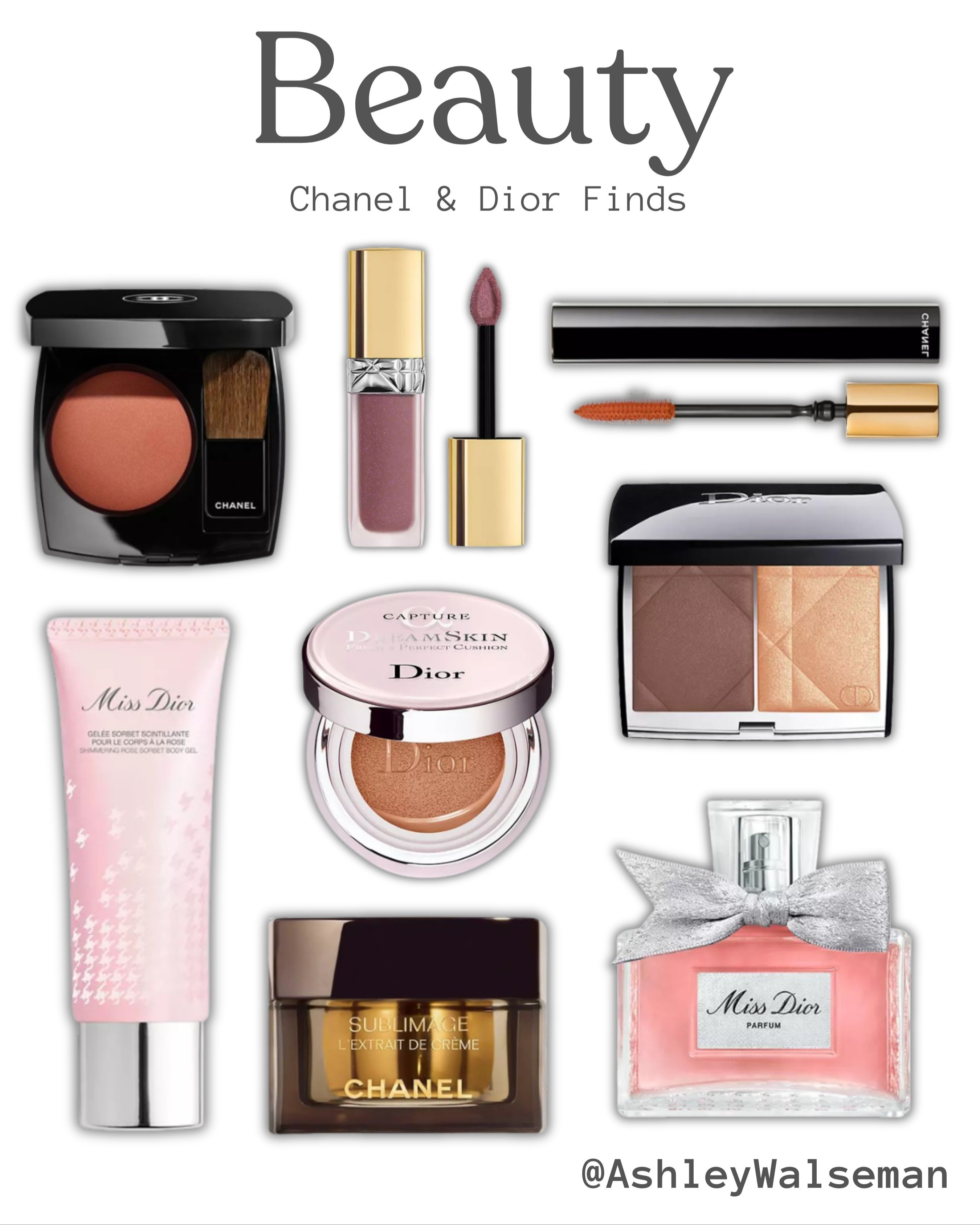 Luxury beauty must-haves! Indulge in Chanel's timeless elegance and Dior's iconic charm. Perfect picks for the season! #LuxuryBeauty #ChanelLover #DiorAddict

#LTKBeauty #LTKU #LTKActive