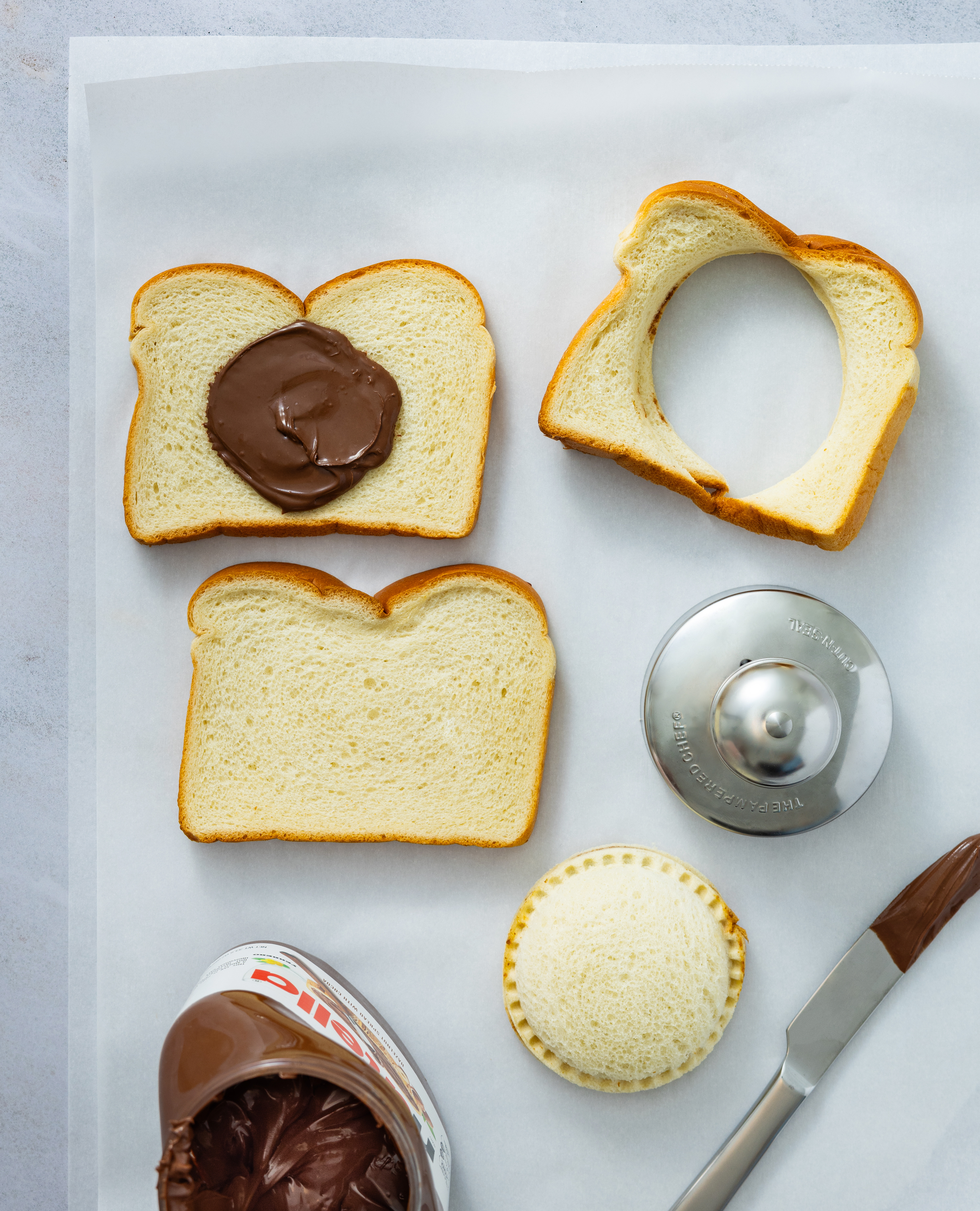I'm not sure why kids are so obsessed with uncrustables... but this is the perfect way to make them at home! #homeandkindcookbook #schoollunch 

 #LTKKids #LTKFamily