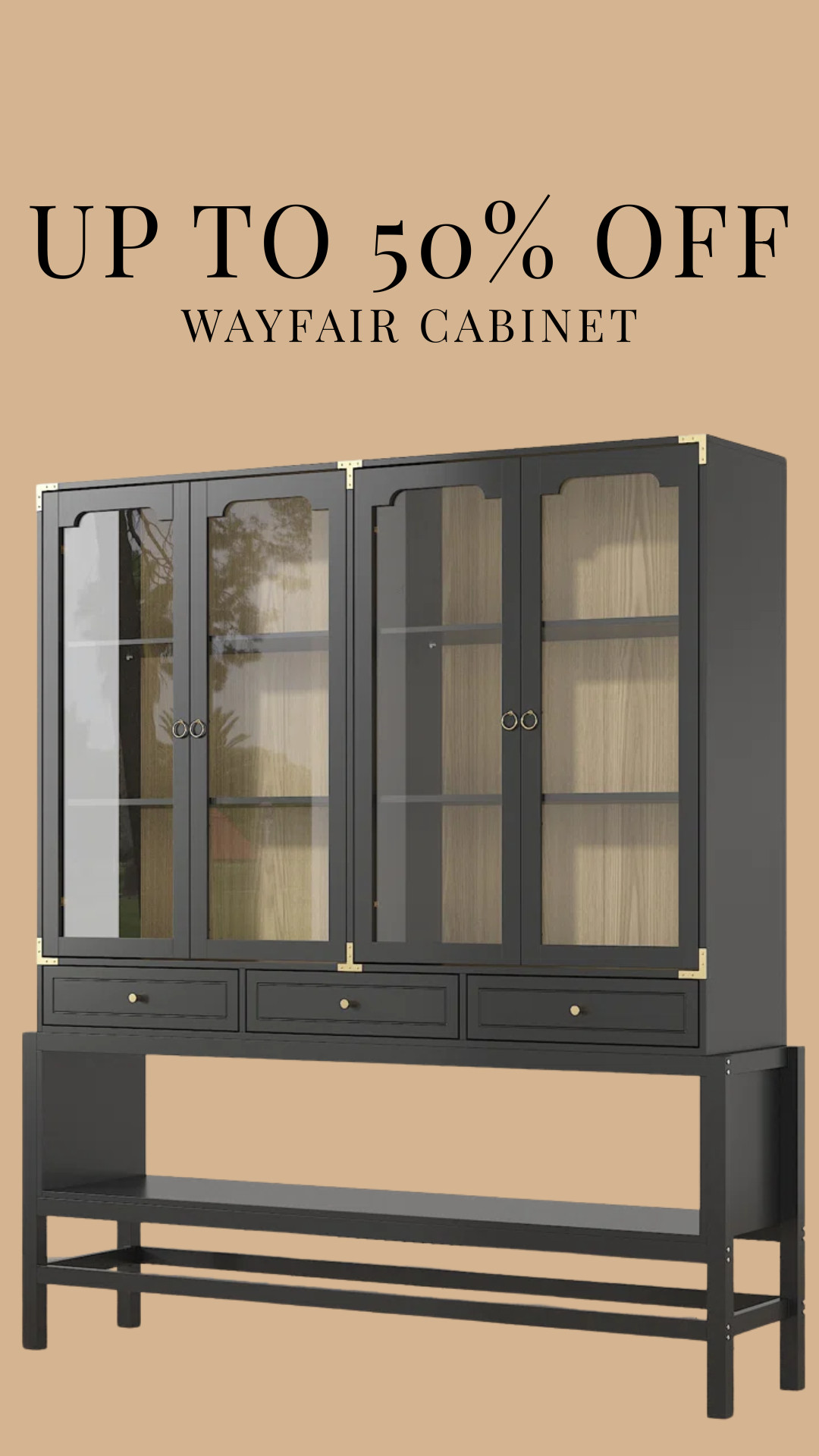 Up to 50% off this cabinet from Wayfair!

furniture, home decor, interior design 

 #Wayfair #LTKHome #LTKSaleAlert