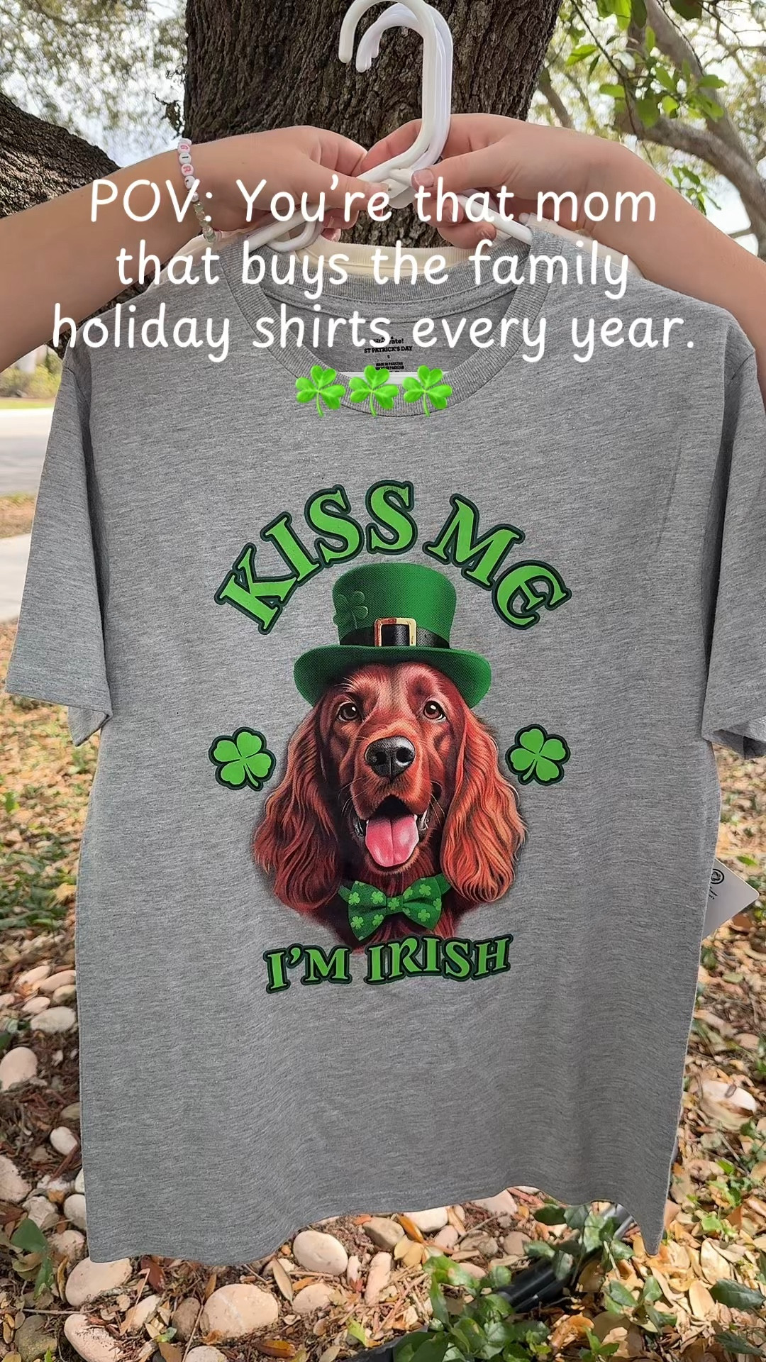 POV: You’re that mom that buys the family holiday shirts every year. #walmart #walmartfinds #walmartfashion #stpatricks

#LTKmomlife #LTKSeasonal #LTKKids