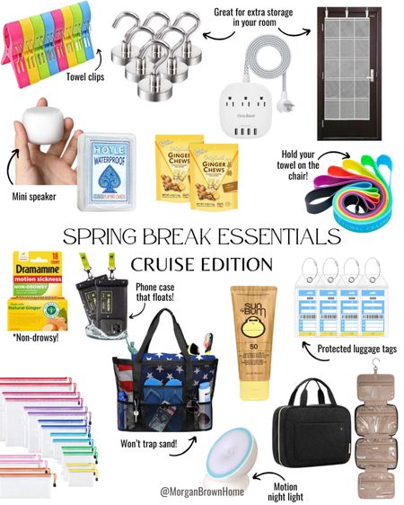 Are you cruisin’ for Spring Break? Check out these must-have items to make the most of your trip! 

#LTKtravel #LTKfindsunder50 #LTKswim