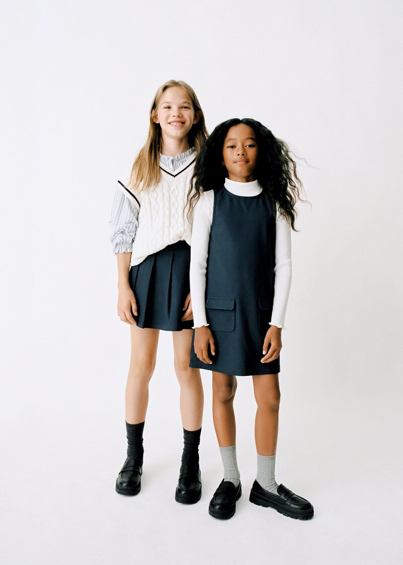 Striped cotton dress -  Women | Mango USA | MANGO (US)