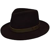 PantropicWo Monte Rio Litefelt Fedora Brown S | Amazon (US)