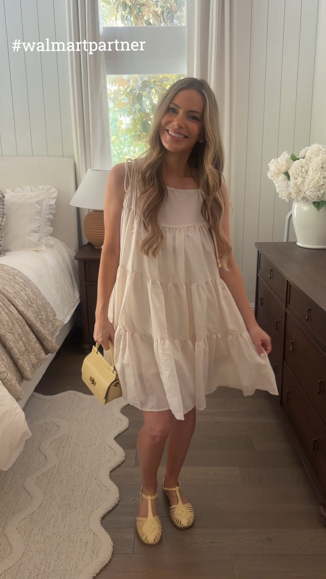 #walmartpartner Love this flowy dress from Walmart and it’s under $13! The sandals are on rollback too & come in 3 colors! True to size. @Walmart @walmartstyle #walmartstyle

#LTKdayinmylife #LTKgrwm #LTKootd