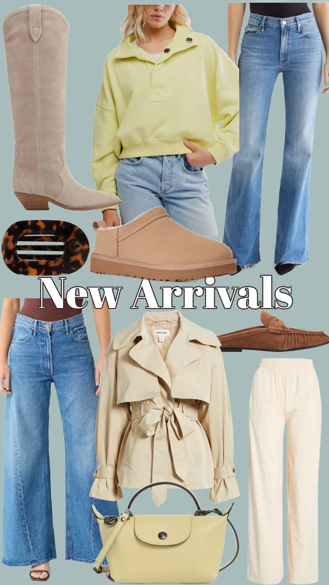 New arrivals at Nordstrom! 

Nordstrom finds, butter yellow, jeans, Ugg boots, winter outfits

#LTKSeasonal #LTKMidsize #LTKFindsUnder100