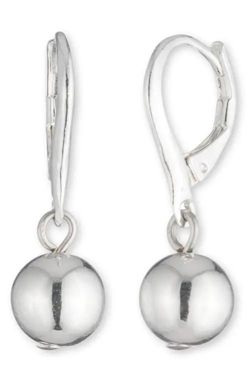 Lauren Ralph Lauren Ball Drop Earrings in Silver at Nordstrom | Nordstrom