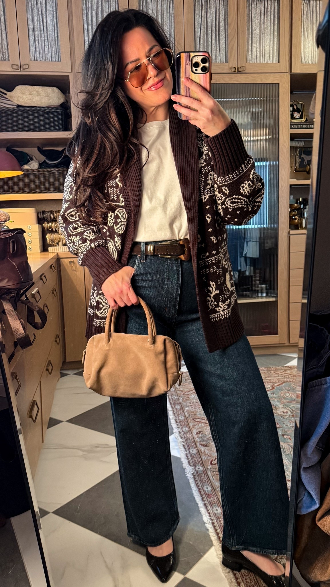 Casual outfit inspo! A day out in the cutest cardigan🤎

#LTKootd #LTKSeasonal #LTKgrwm