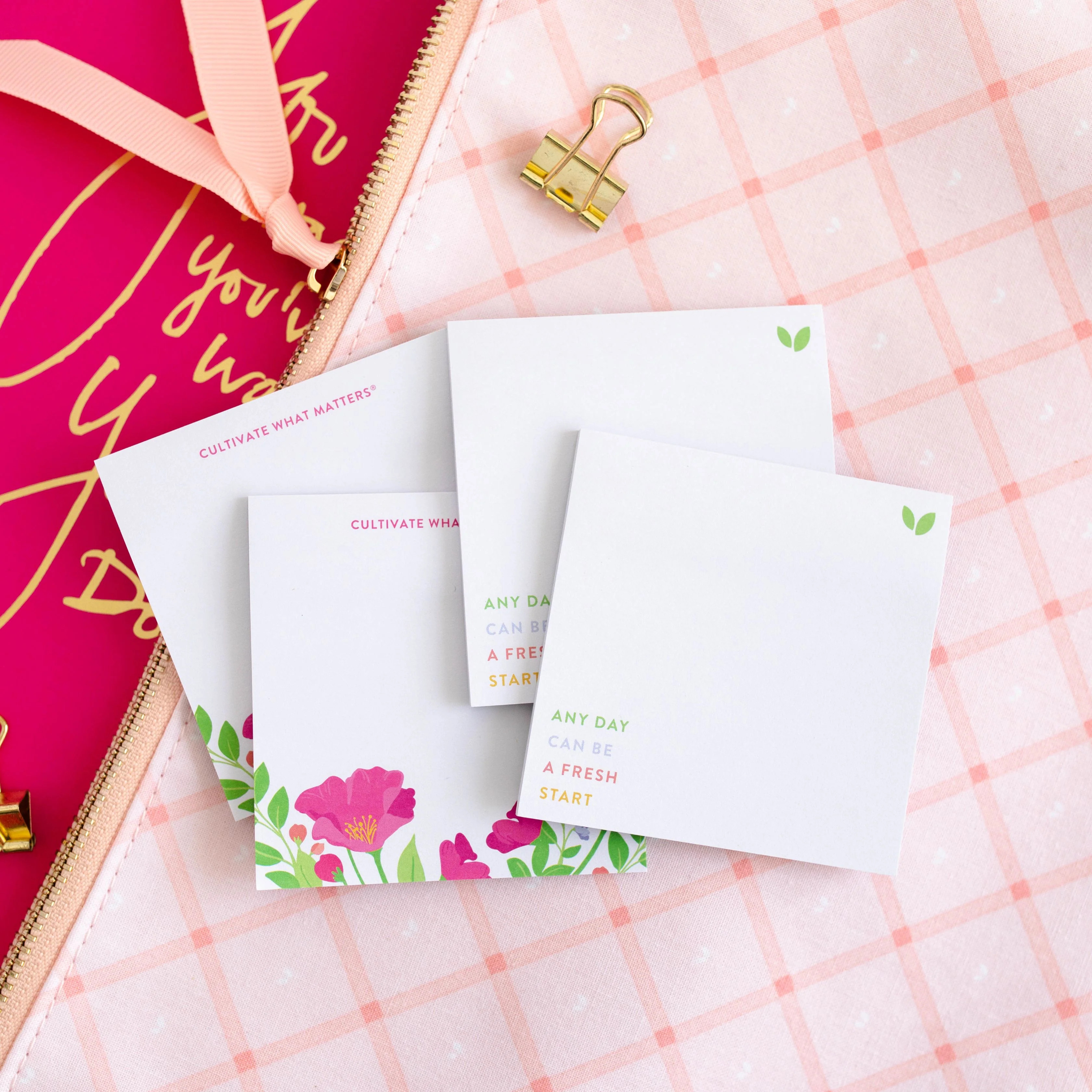 Cultivated Sticky Notes - Blooms | Cultivate What Matters