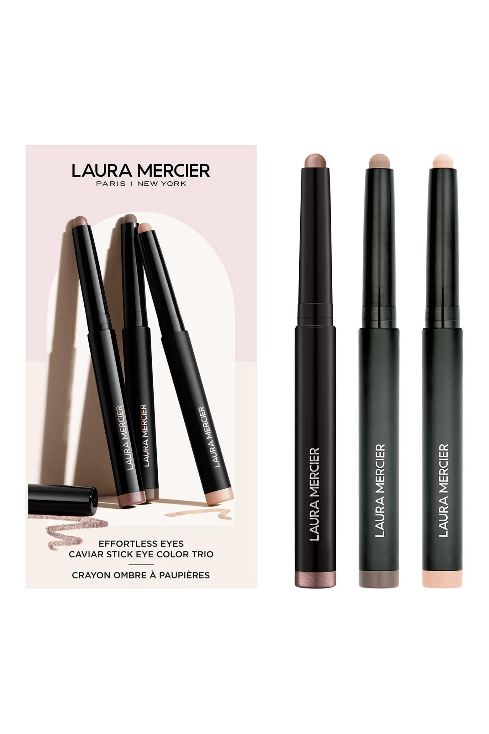 Effortless Eyes Caviar Stick Eye Shadow Trio Set $102 Value (Women) | Nordstrom | Nordstrom