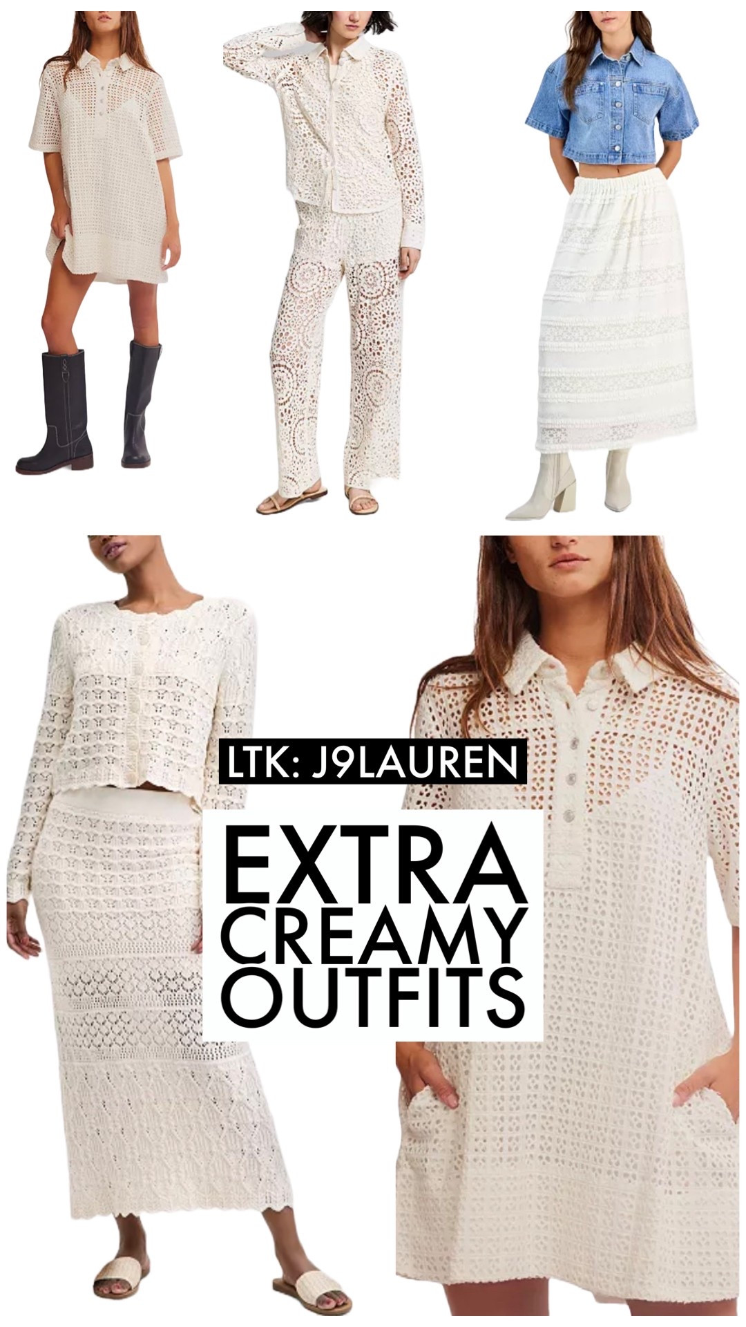 Why cream is the ultimate chic-girl color:

There’s just something about cream dresses and skirts — soft, romantic, and effortlessly elevated. Whether it’s a flowy maxi or a structured midi, this neutral brings that quiet luxury feel every time. Perfect for brunch dates, spring strolls, or just looking put-together.

Wearing cream is basically a power move in soft form.

Shop these cream dress and skirt looks on my LTK!

#LTKStyleTip #LTKFestival #LTKPetite