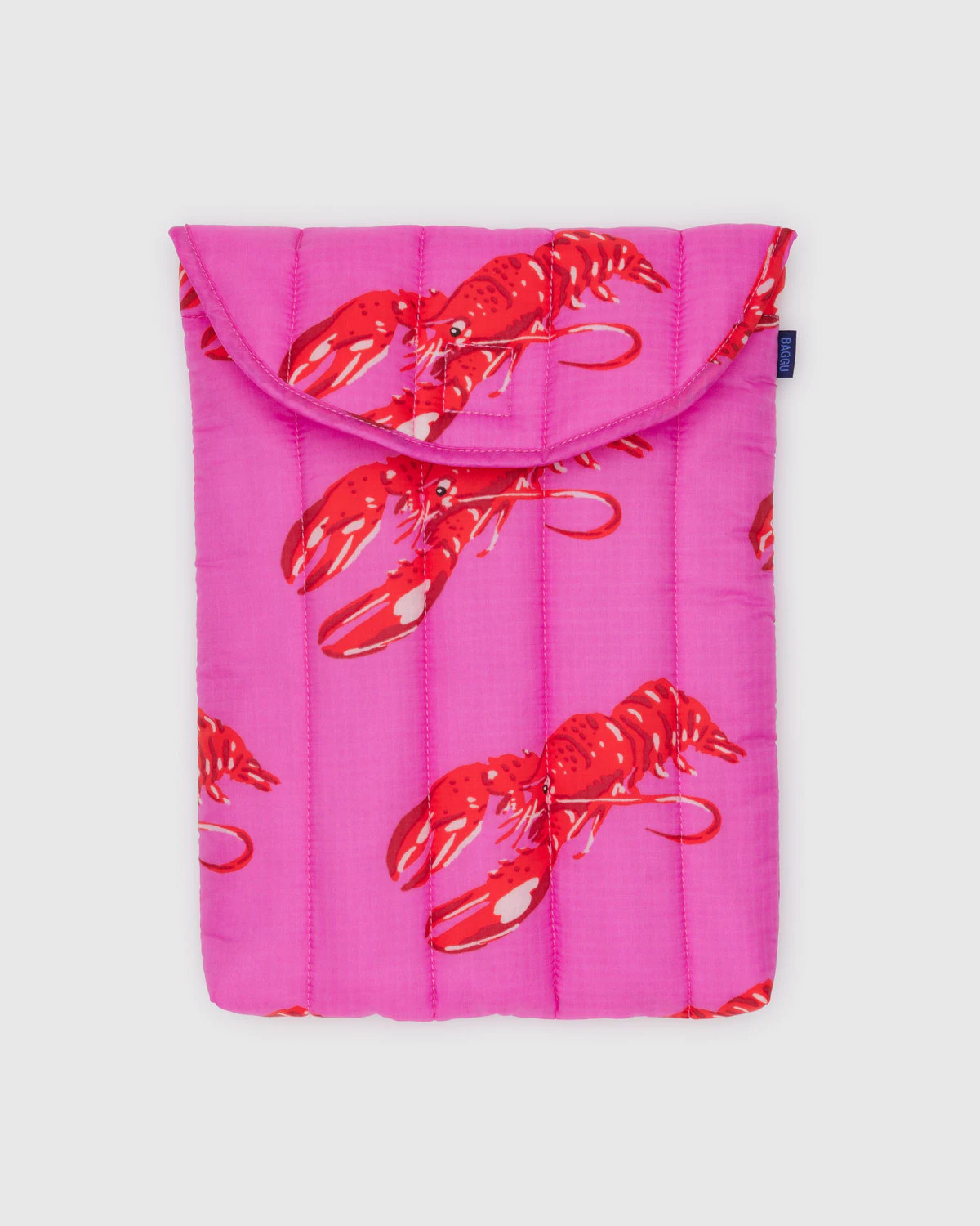 Puffy Laptop Sleeve 13"/14" Pink Lobster - Baggu | BAGGU