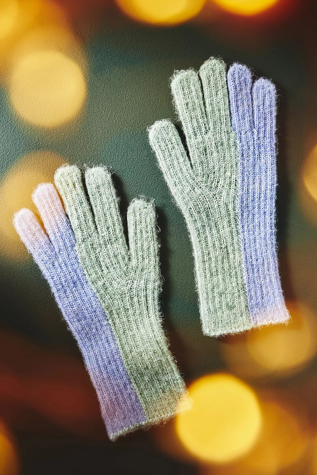By Anthropologie Two-Tone Gloves | Anthropologie (US)