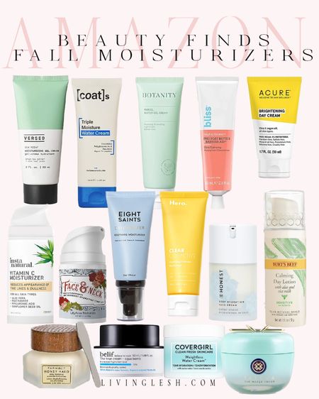 Fall Moisturizers | Beauty | Skincare | Amazon Finds

#LTKbeauty