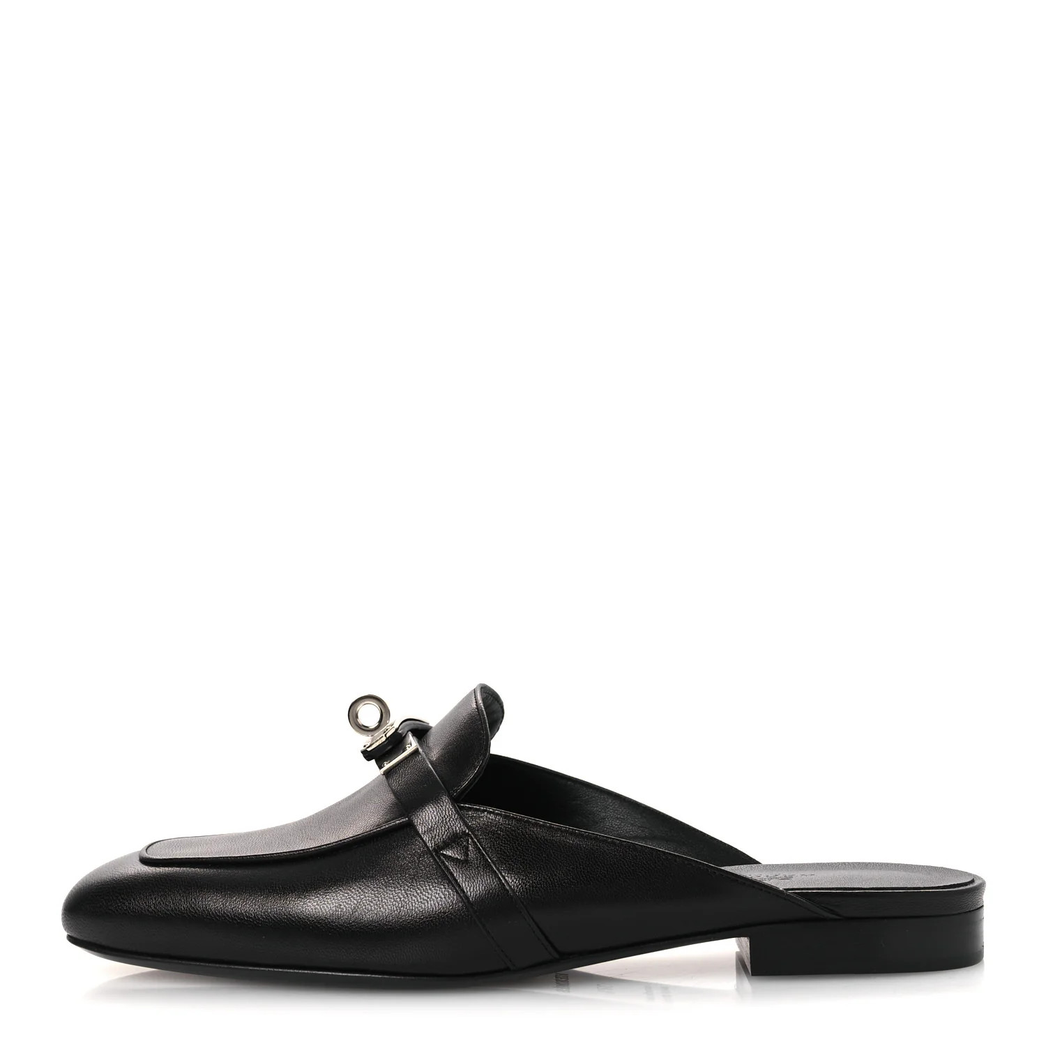 Goatskin Oz Mules 37.5 Black | FASHIONPHILE (US)