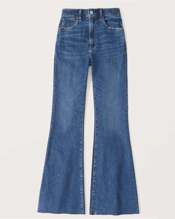 Ultra High Rise Flare Jeans | Abercrombie & Fitch (US)