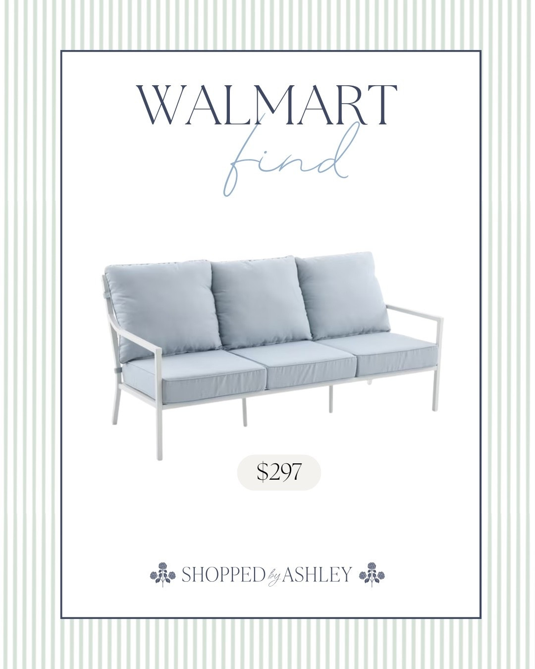 Obsessed with the new My Texas House outdoor furniture at Walmart! 

Walmart patio furniture, outdoor sofa, outdoor furniture set, Serena and Lily style, coastal style, beach house furniture, beach house decor, Walmart furniture 

#LTKHome