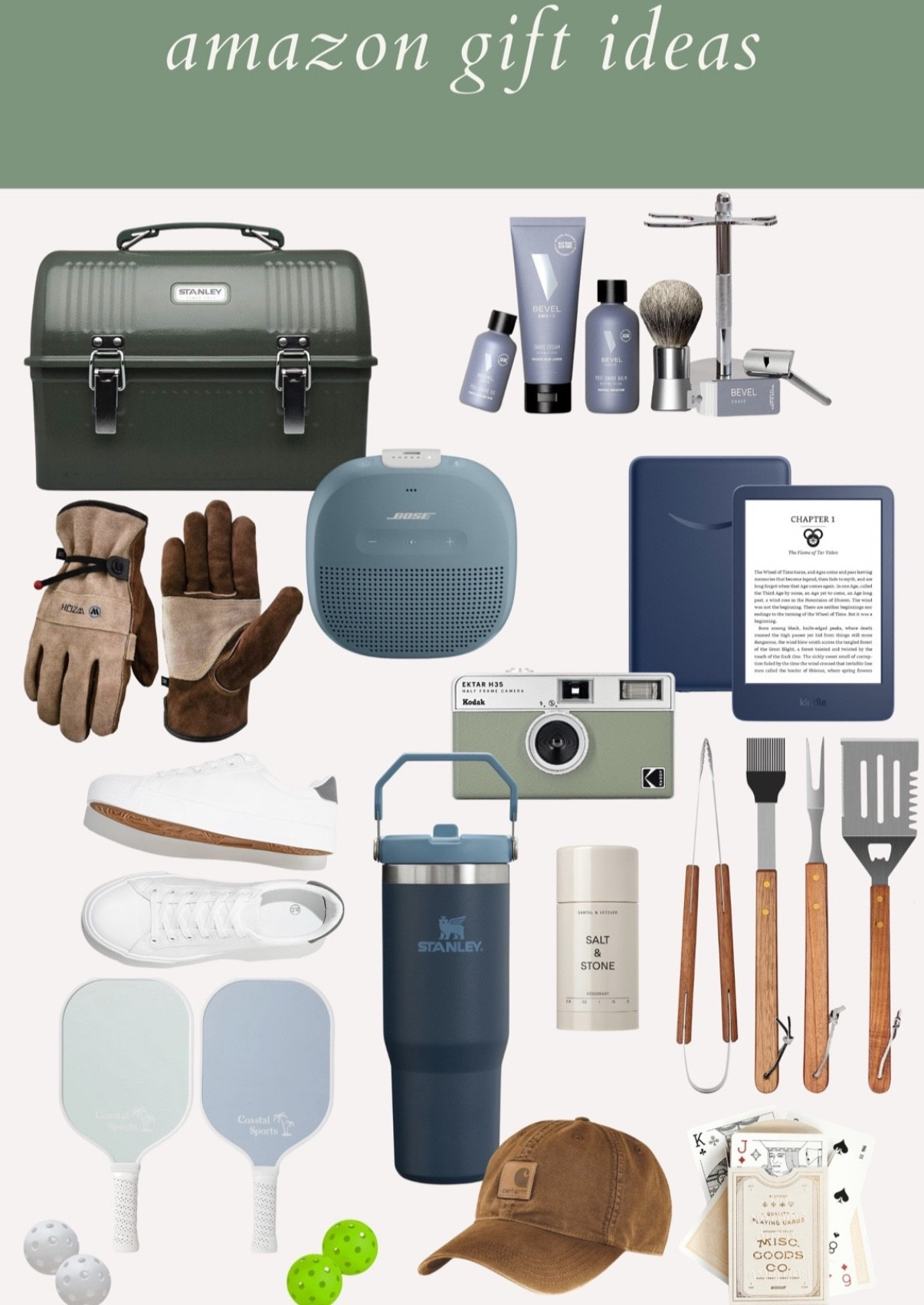 gift ideas from Amazon!

Amazon Finds, Amazon Gift Guide,  Men Gift Guide, Amazon Kindle, Amazon Stanley, Pickleball Set 

#LTKGiftGuide

#LTKHoliday #LTKGiftGuide