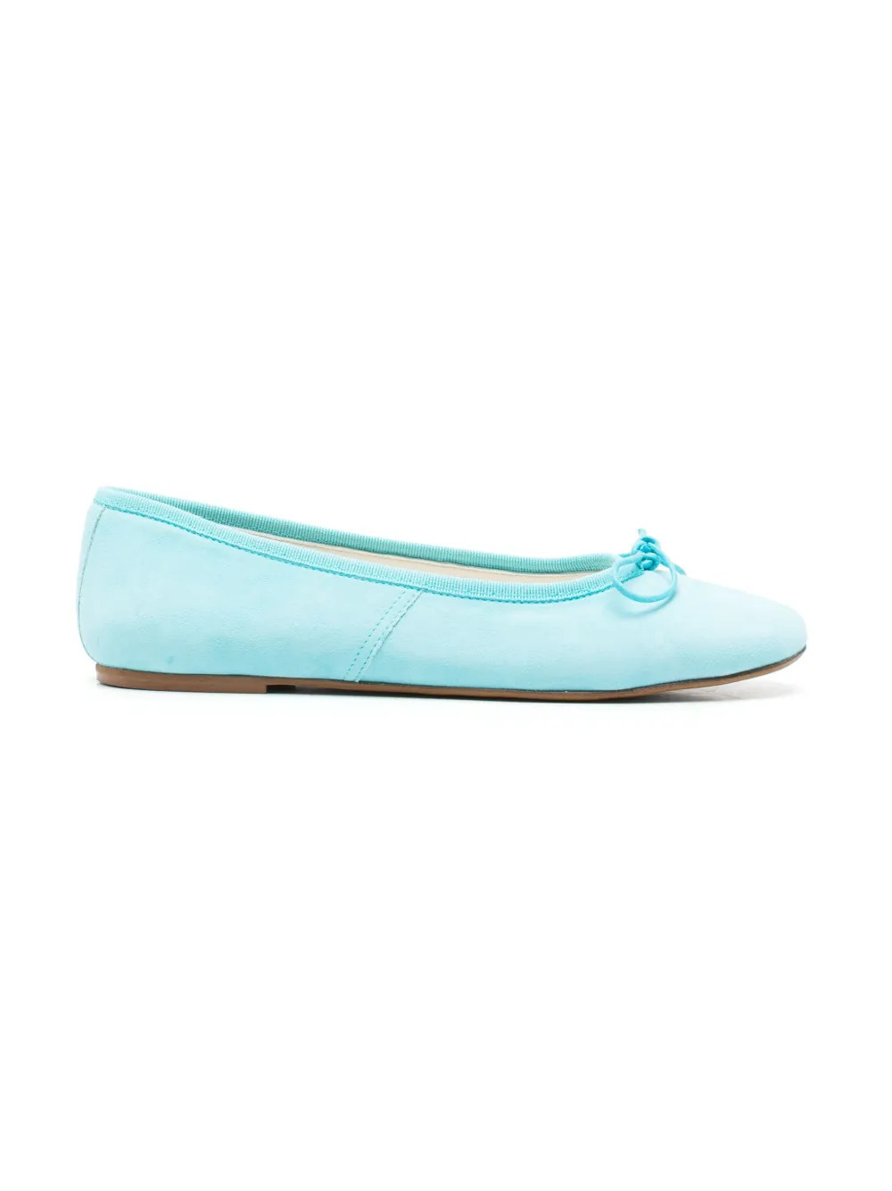 Douuod Kids suede ballet flats - Blue | Farfetch Global