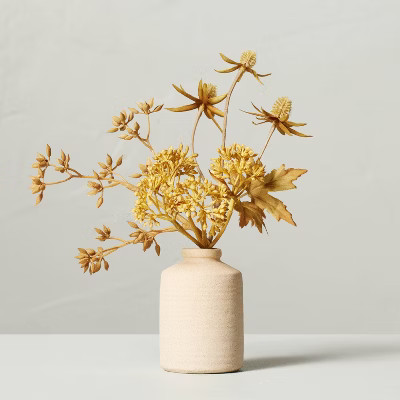 Faux Bleached Sedum & Thistle Arrangement - Hearth & Hand™ with Magnolia | Target