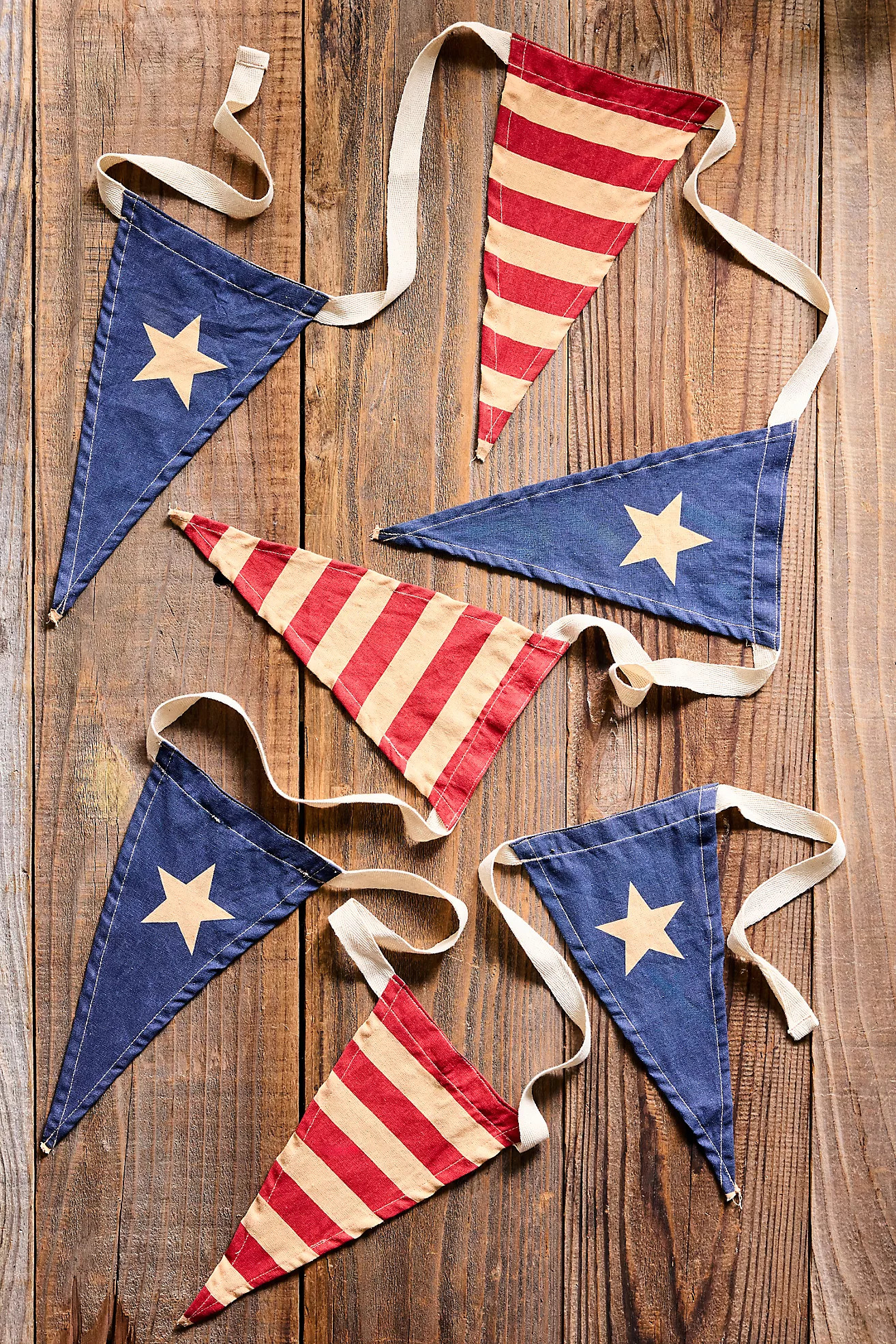 Americana Pennants Cotton Garland | Anthropologie (US)