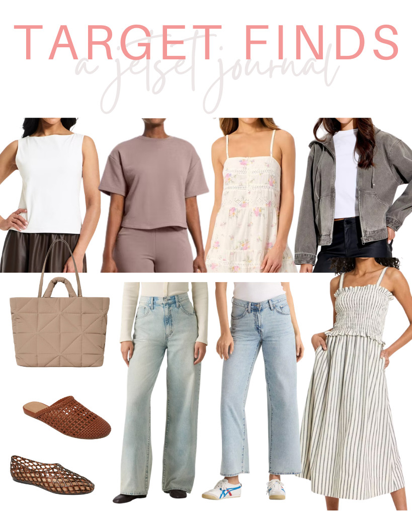 Are you ready for this week's Target Finds? This collection includes a trendy fan-favorite boat-neck tank top and a cool A-line maxi dress. These Levi's jeans are also receiving lots of great reviews lately. There are jelly flats and tote bags, too, that are perfect for your chic look.


#LTKSeasonal #LTKSaleAlert #LTKTravel 

 