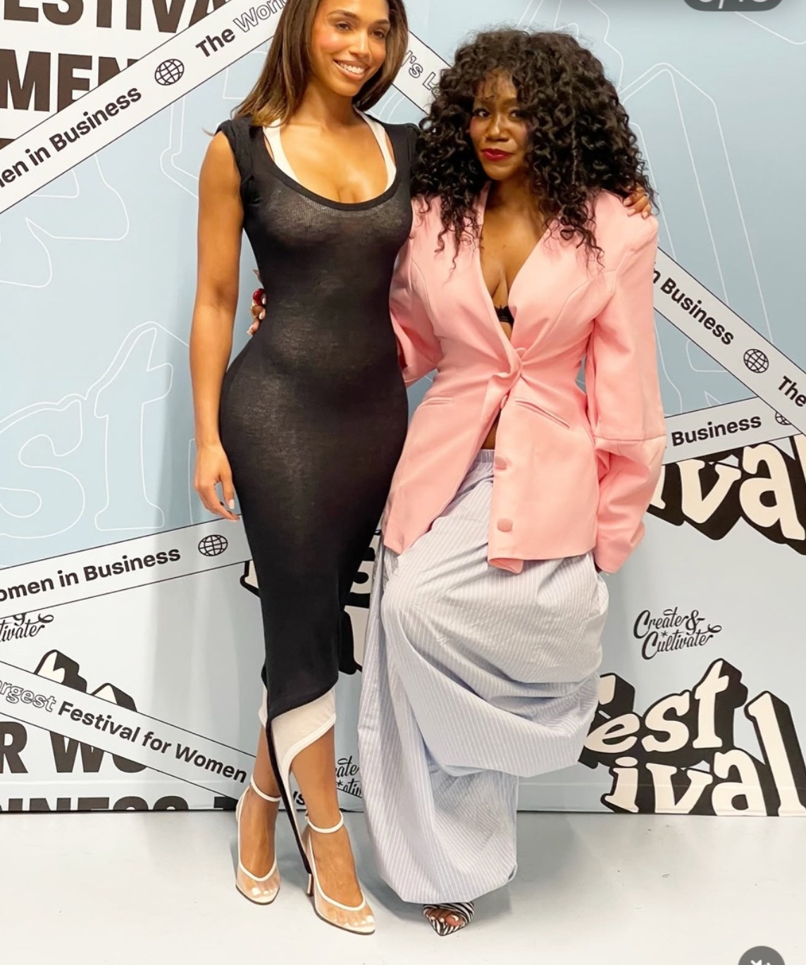 Lori Harvey in Alaia