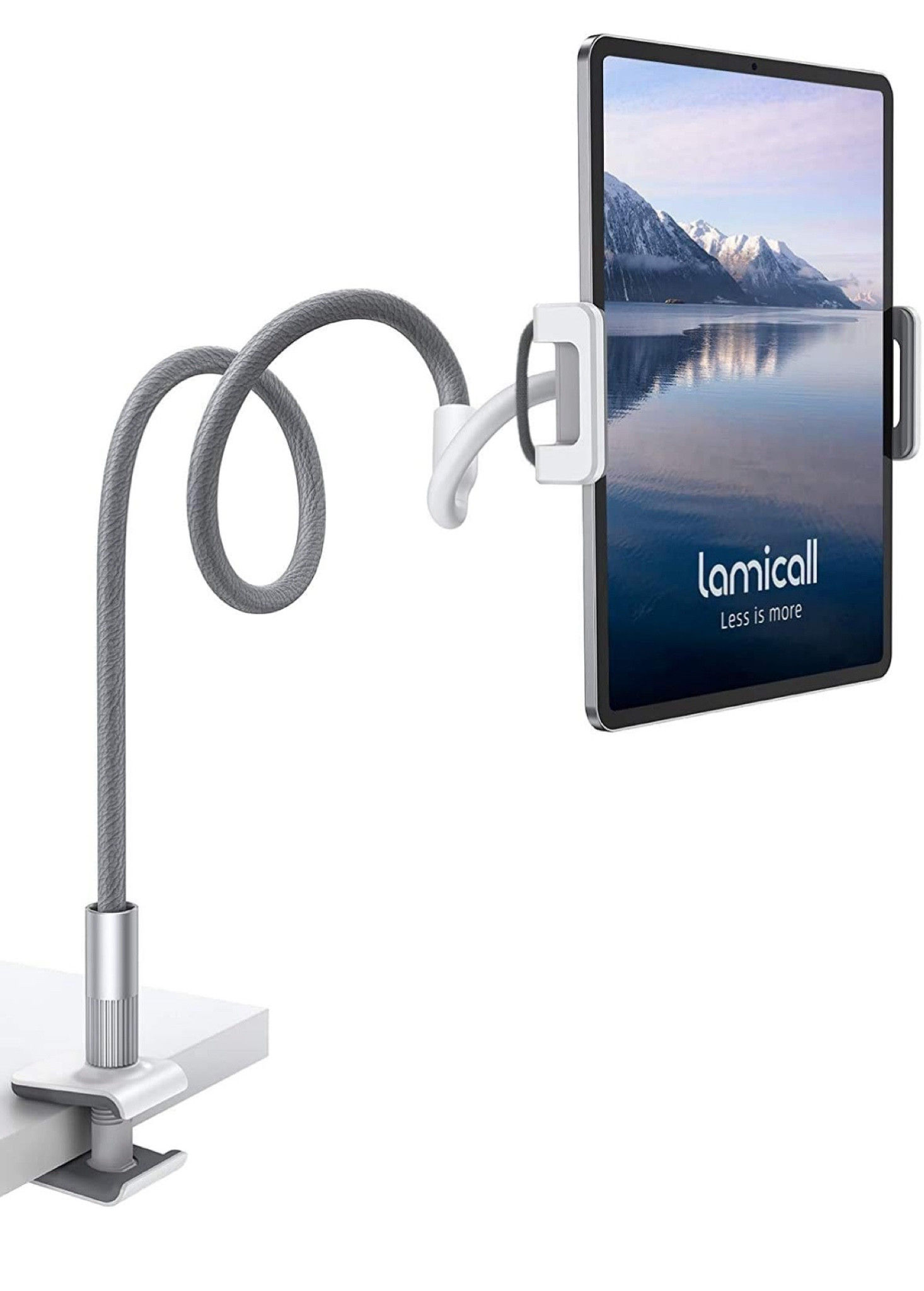 This tablet/e-reader holder makes reading much more convenient so you can enjoy it anywhere 
