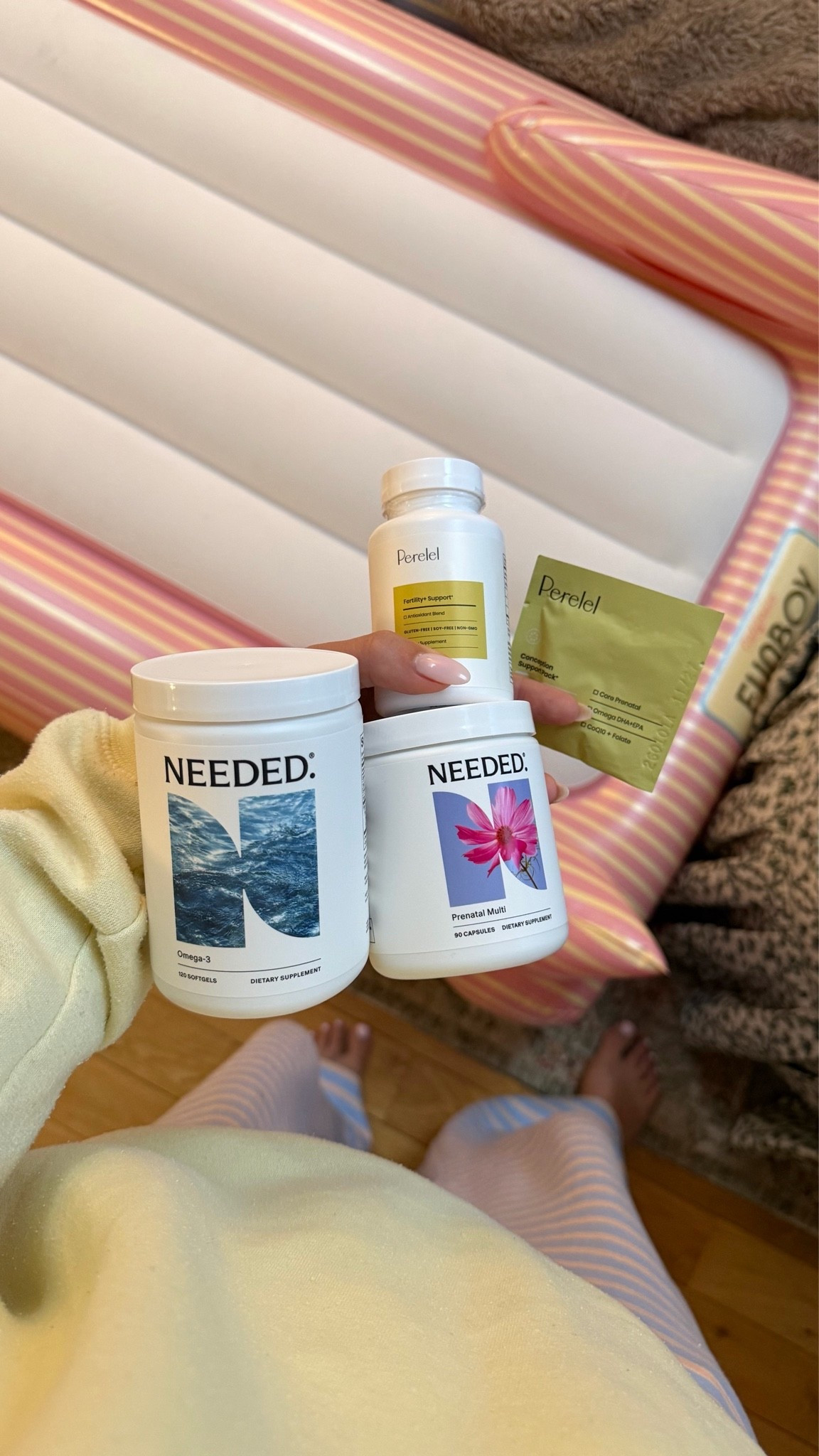 lots of research and convos with my doctor even when it comes to supplements- not just a prenatal, conception support. I take a combo of these every day.

#LTKBaby #LTKselfcare #LTKdayinmylife