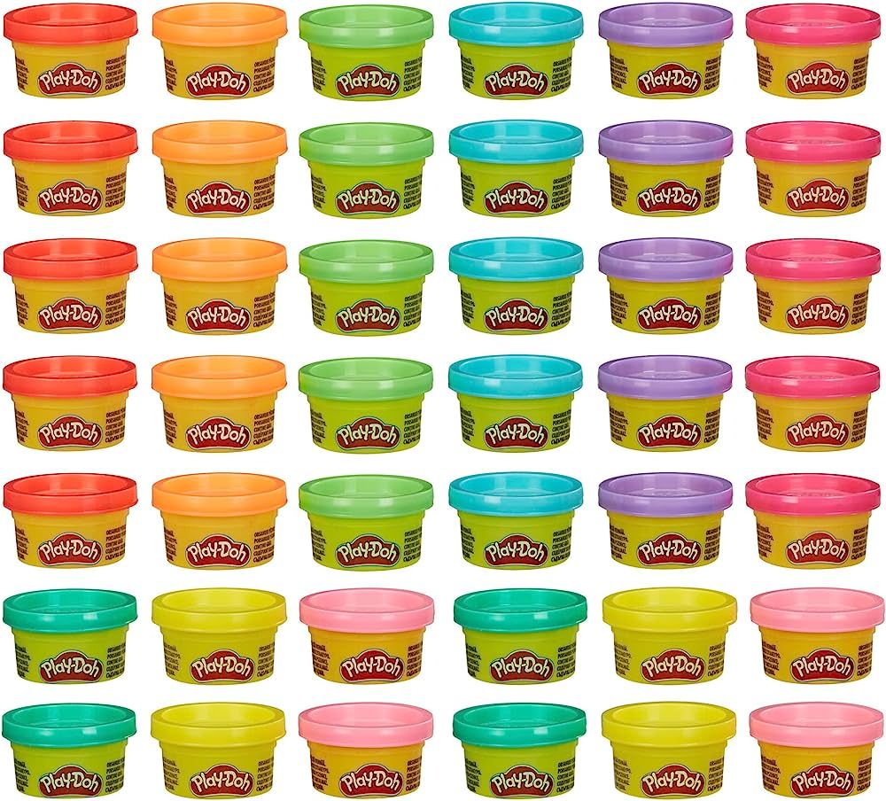 Play-Doh Handout 42-Pack of 1-Ounce Non-Toxic Modeling Compound, Kid Party Favors, School Supplie... | Amazon (US)