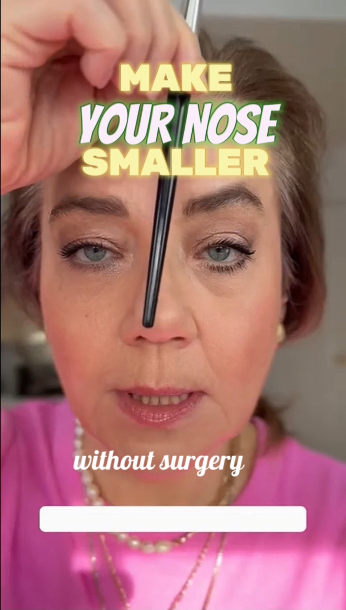 Mini tutorial: how to make your nose look smaller. Will you try this? Comment ⬇️

I’m using my favorite Wonder Stick Countour and Highlighter dual stick @NYX, long concealer brush to draw on my nose and my contour brush from ELF for blending.

Save for inspiration and follow for more!

#LTKbeauty

#LTKbeauty