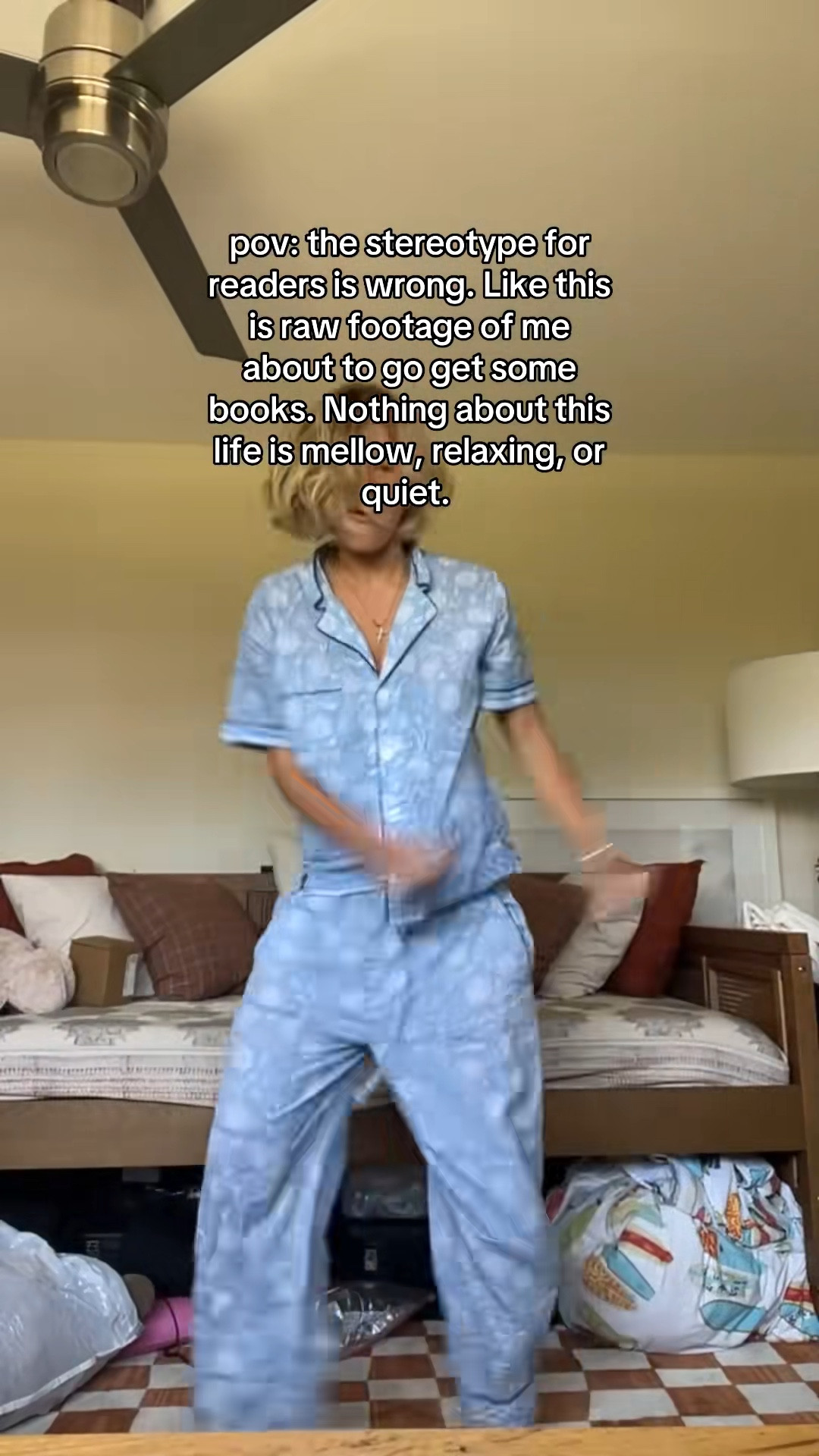 BEST PJS EVER. So comfy and light weight. I sleep hot but bc these are thin cotton I don’t get hot at all!!!! So breakable and high quality. I got a medium on top and bottom and I’m 5’5. I got a medium bc I like my sleep stuff a little roomier but that’s just a personal preference. Don’t overthink it and just whatever size you’d normally get bc it is made to be true to size. I’m just silly heheheheh 

#LTKGiftGuide #LTKSaleAlert #LTKFindsUnder100