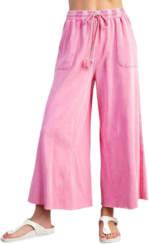 Easel Wide Leg Bohemian Palazzo Pants | Amazon (US)