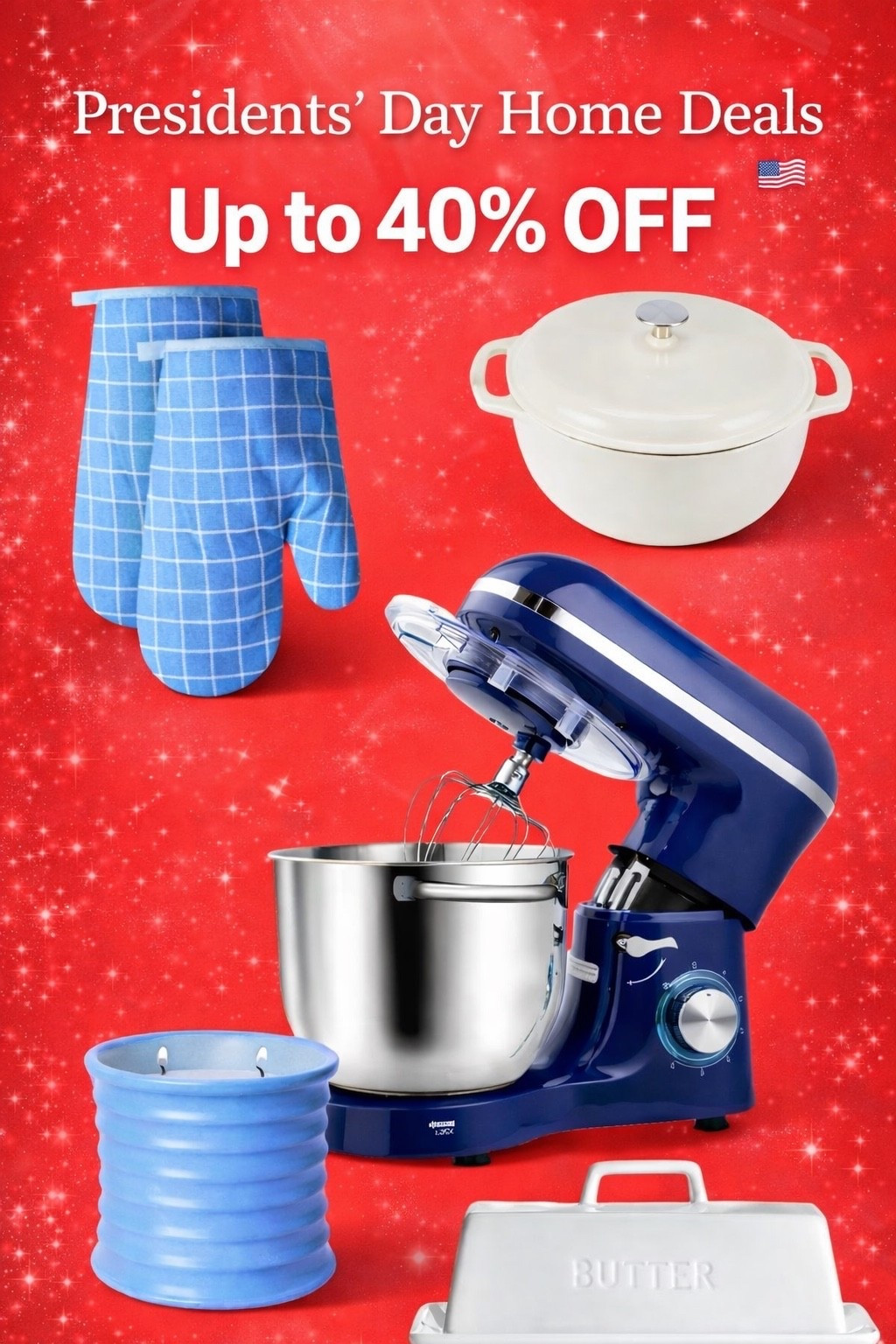 Presidents’ Day home deals are HERE 🇺🇸🏡✨

Up to 40% OFF kitchen must-haves — from stand mixers + cookware to everyday essentials you’ll actually use 🤍🍳

If you’ve been wanting to refresh your kitchen, this is the time to do it 👀

Everything is linked on my LTK so you can shop the deals before they’re gone 🛍️#LTKSale #PresidentsDayDeals #HomeFinds #KitchenEssentials

#LTKHome #LTKHome #LTKSaleAlert #LTKU